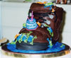 Birthday Boot Cake Done